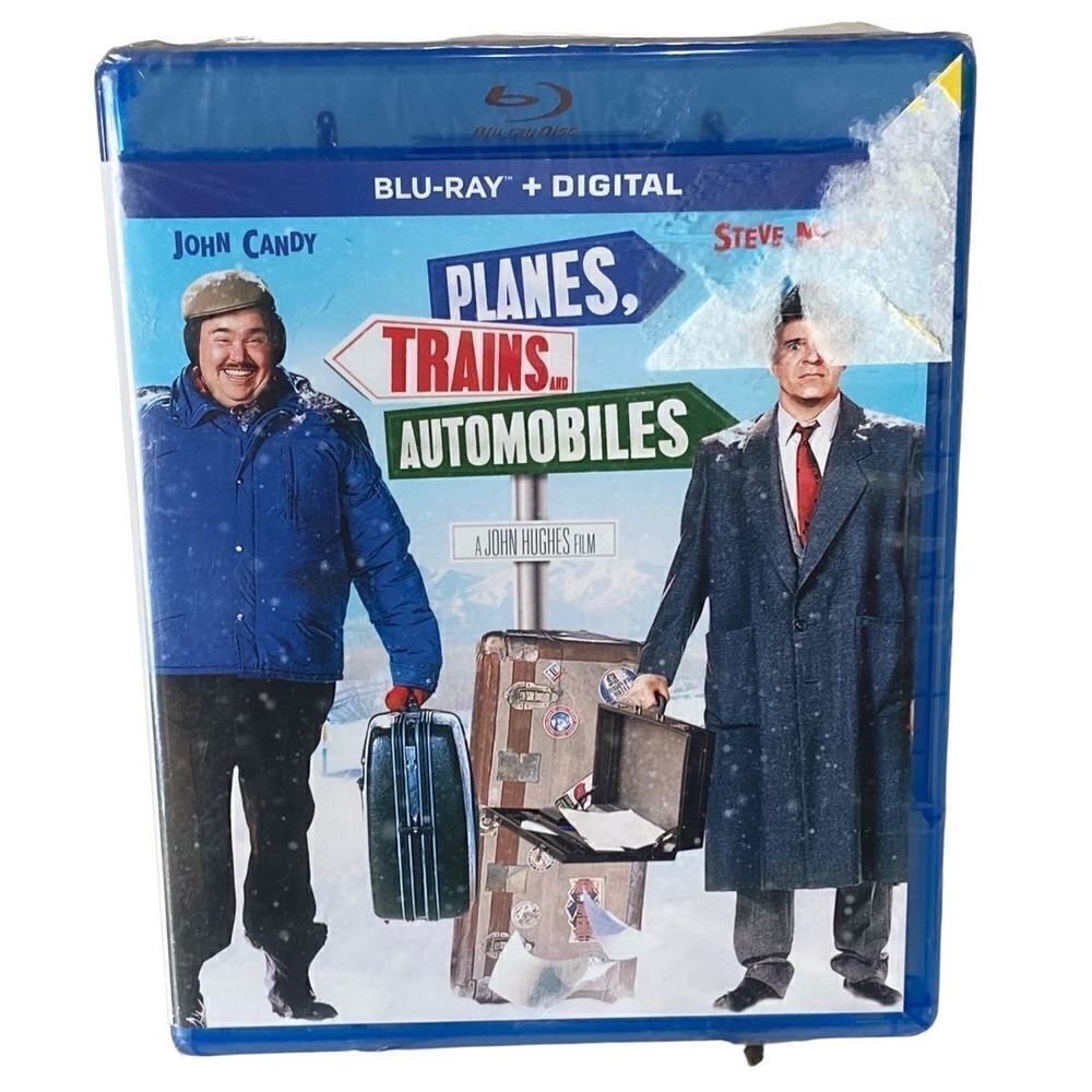 Planes, Trains, and Automobiles (Blu-ray + digital) New / Sealed